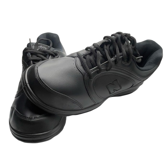 New Balance Women\'s WW812BK Leather Walking Shoes Sneaker Black Size 11.5 NEW